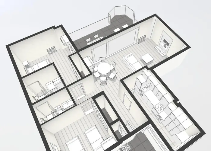 Luxury Apartm Brand Newswimming Poolgolf Beach